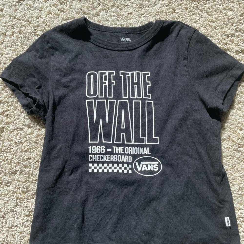vans graphic tee
